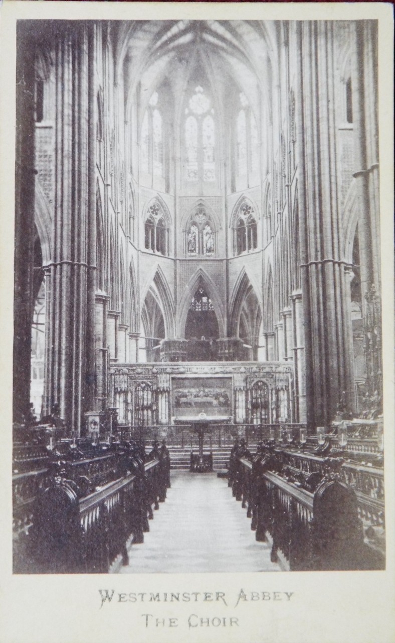 Photograph - Westminster Abbey The Choir