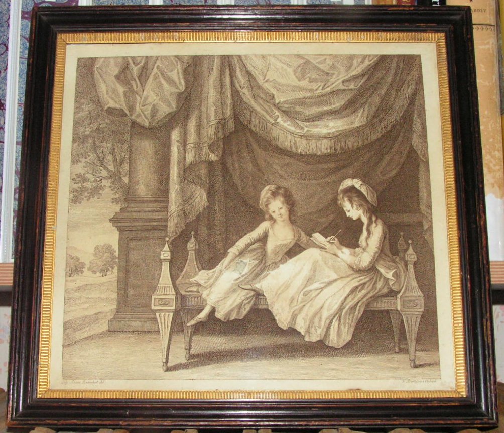 Print - The Daughters of Lady Beauclerk - Bartolozzi