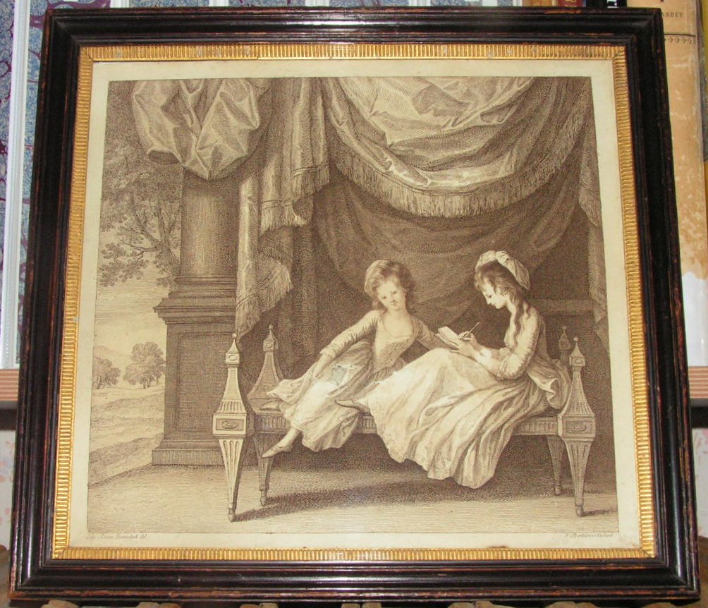 Print - The Daughters of Lady Beauclerk - Bartolozzi