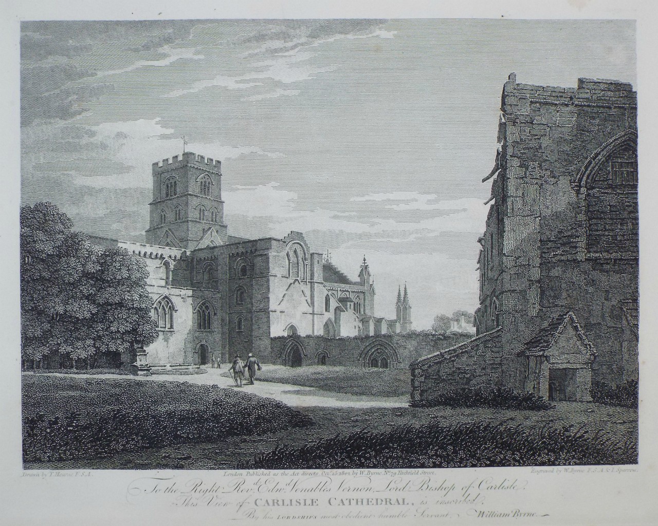 Print - Carlisle Cathedral - Byrne