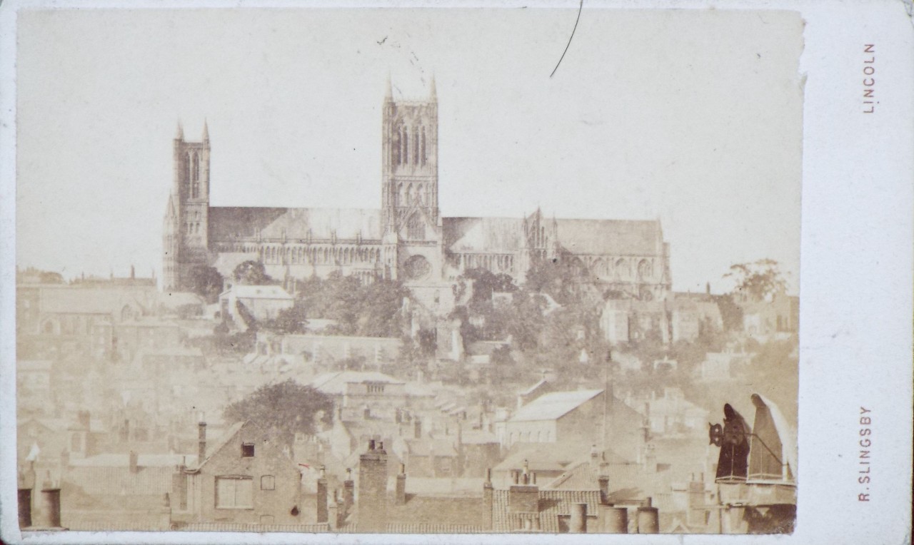 Photograph - Lincoln Cathedral - distant view from the south