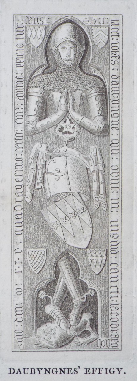 Print - Daubyngnes' Effigy.