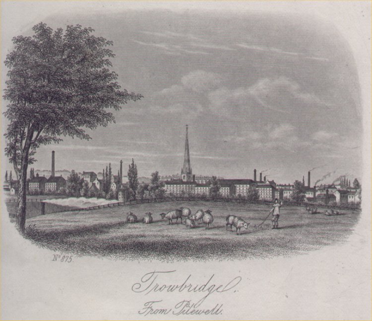 Steel Vignette - Trowbridge from Pilewell