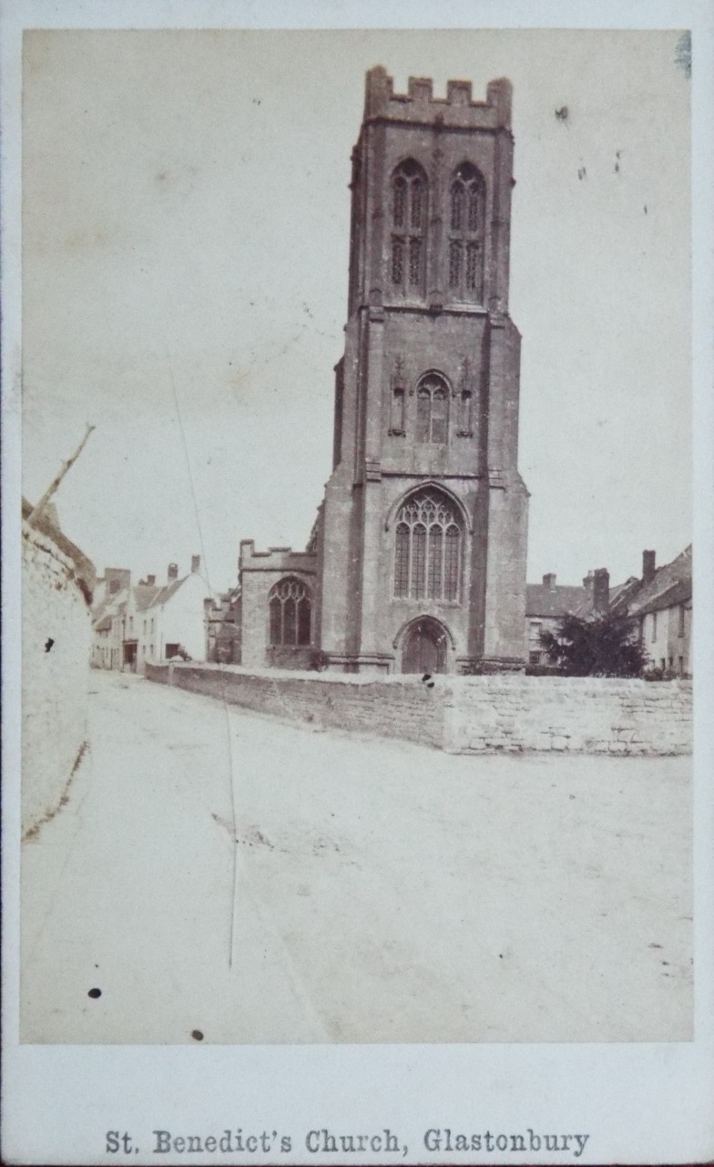 Photograph - St. Benedict's Church, Glastonbury