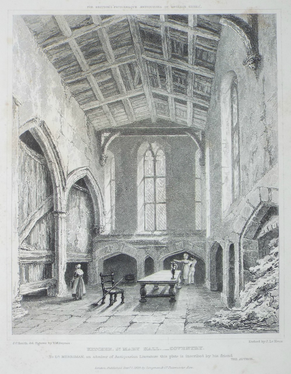 Print - Kitchen, St. Mary Hall. Coventry. - Le