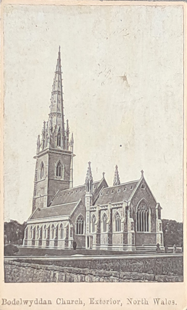 Photograph - Bodelwyddan Church, Exterior, North Wales.