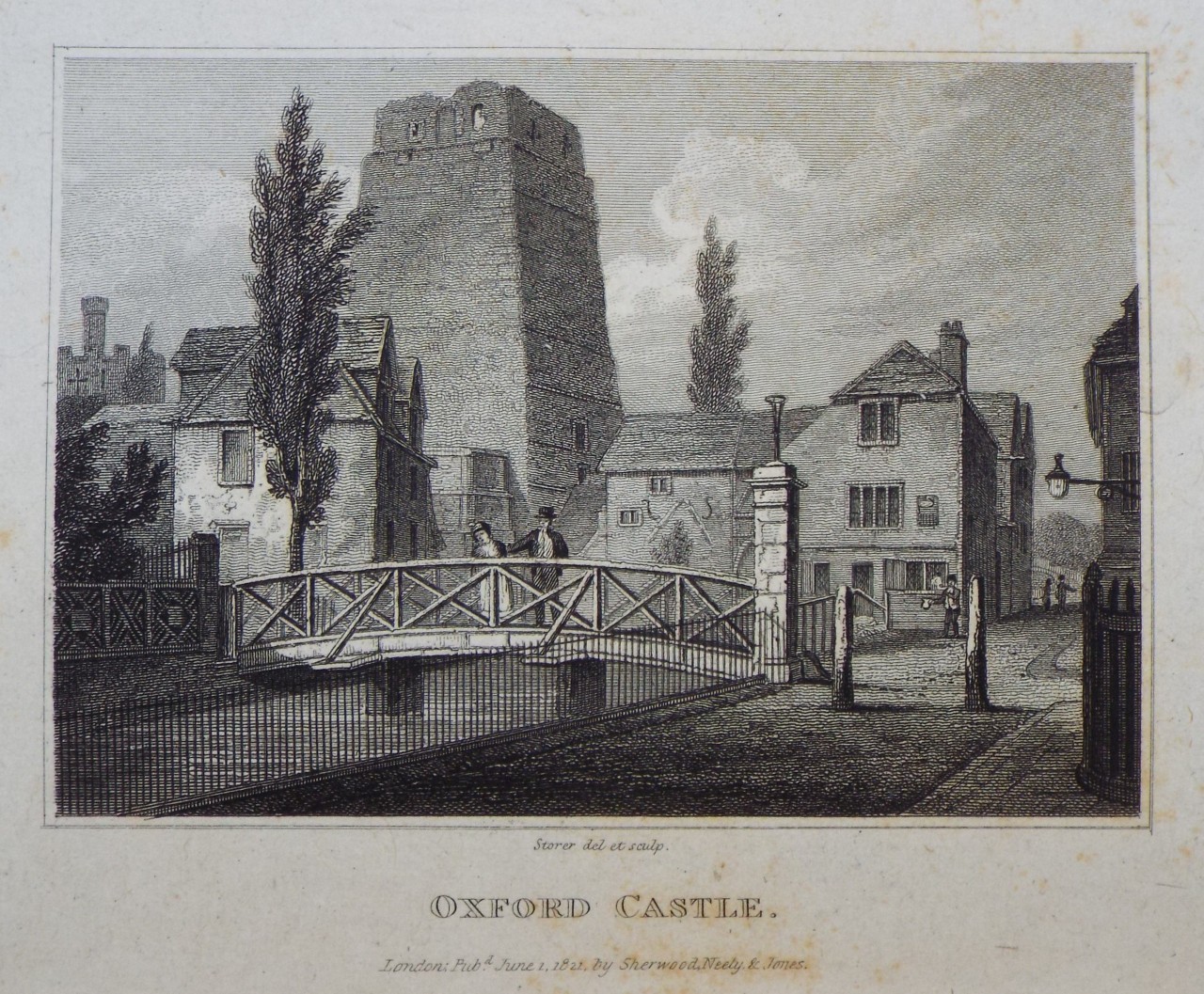 Print - Oxford Castle - Storer