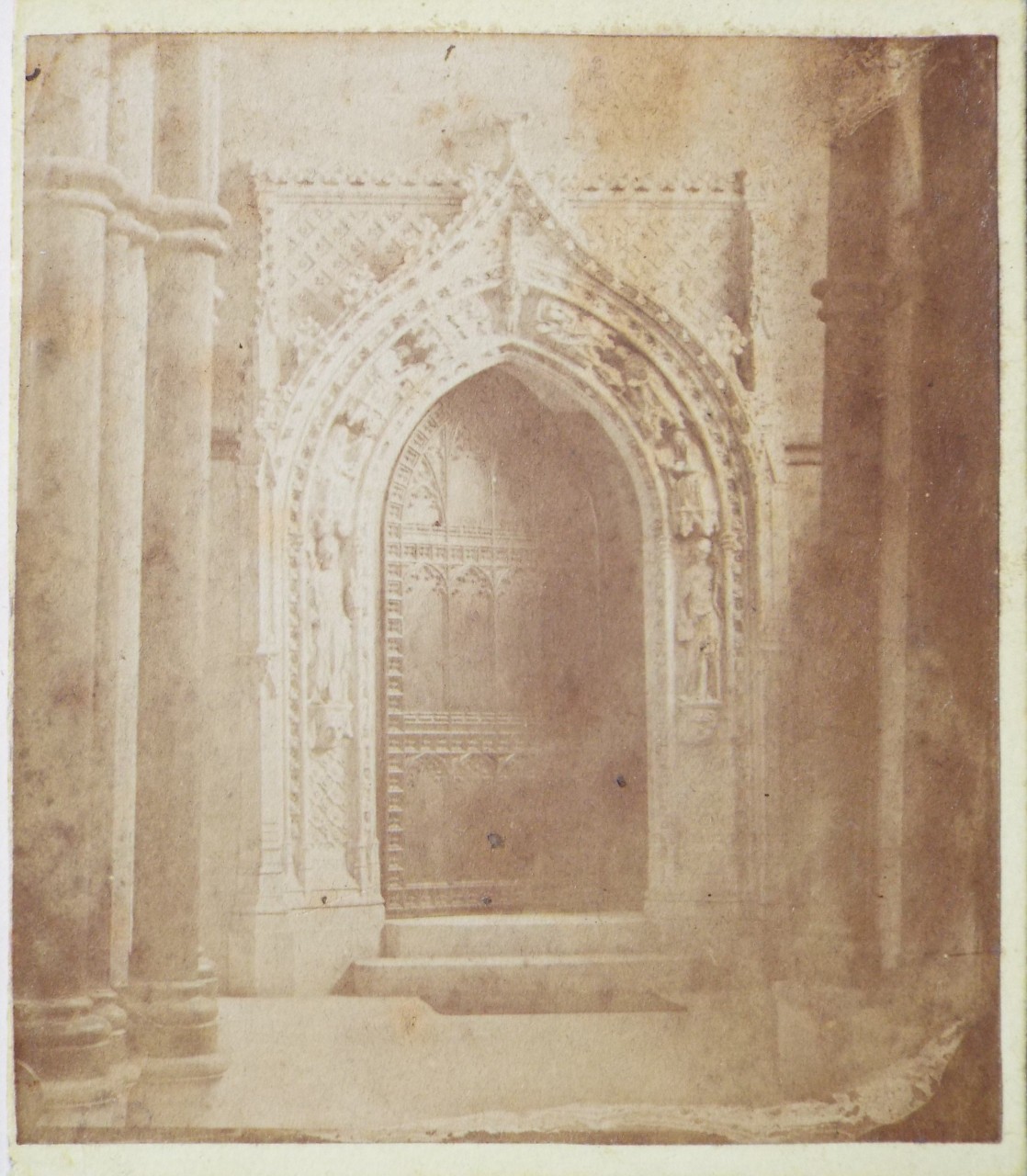 Photograph - Rochester Cathedral door to Chapter House