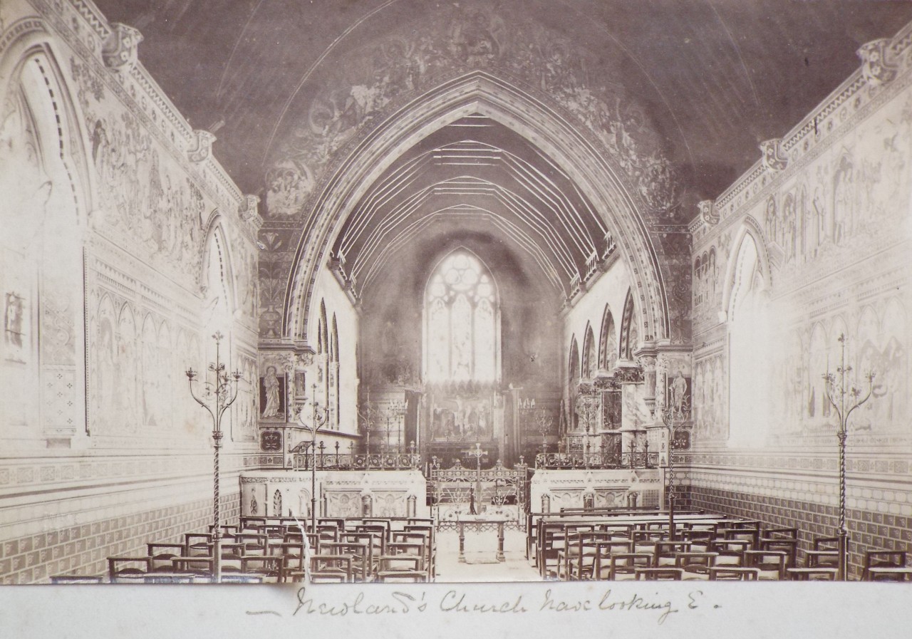 Photograph - Newland's Church Nave looking E