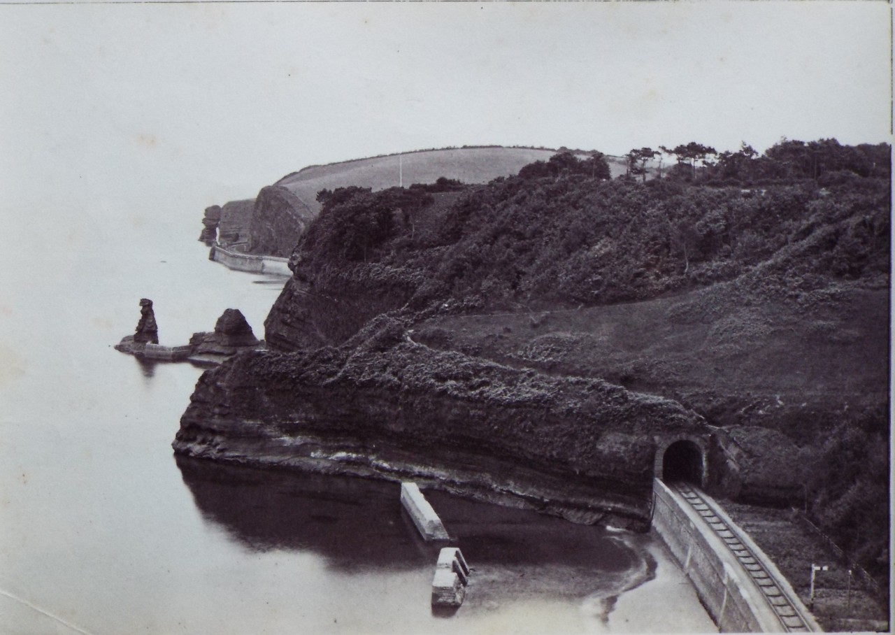 Photograph - Dawlish. The Coast from Sea Mount.