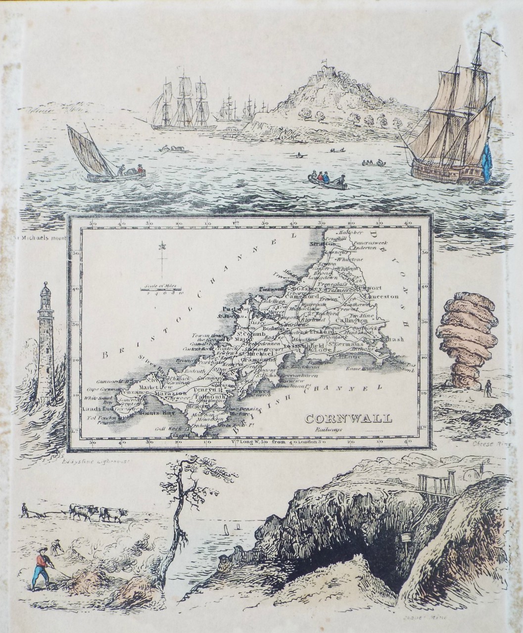 Map of Cornwall - Ramble