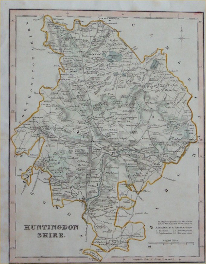 Map of Huntingdonshire - Fullarton