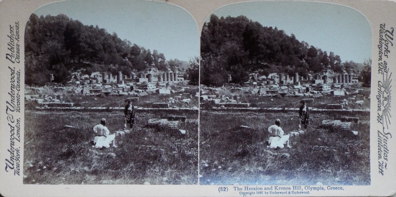 Photograph - The Heraion and Kronos Hill, Olympia, Greece.