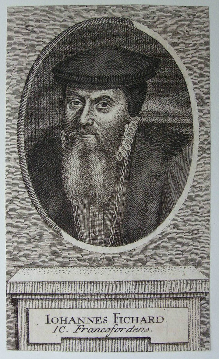 Print - Johannes Fichard IC. Francofordens.