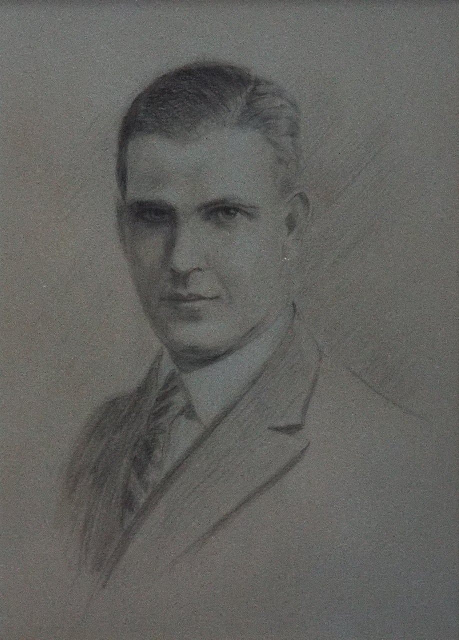 Pencil - Portrait of young man