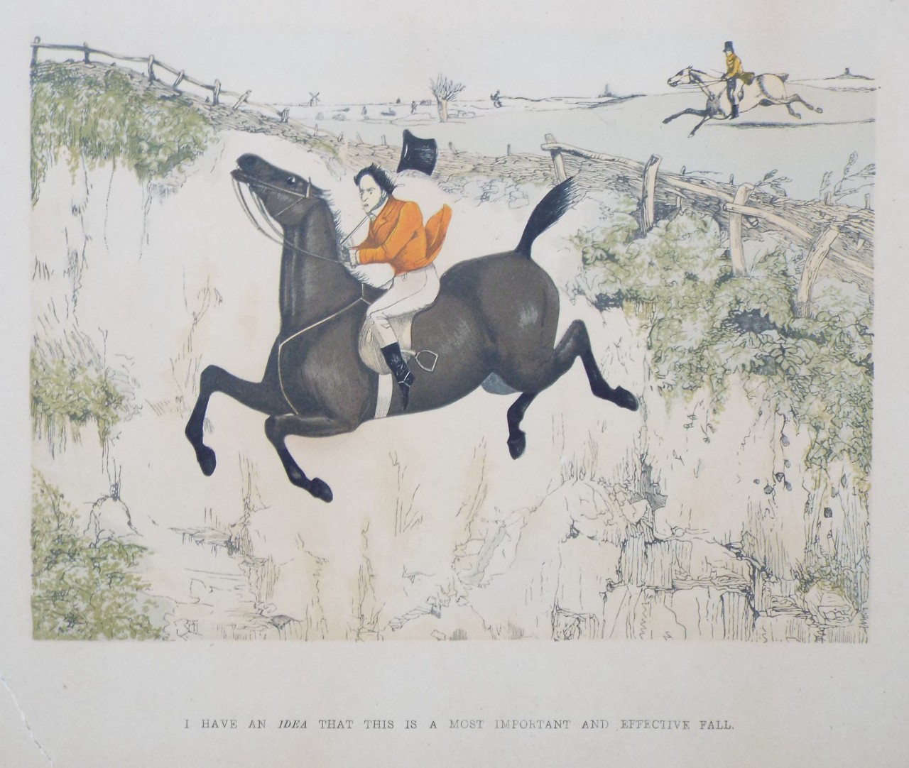 Chromo-lithograph - I have an Idea that this is a most important and effective fall.