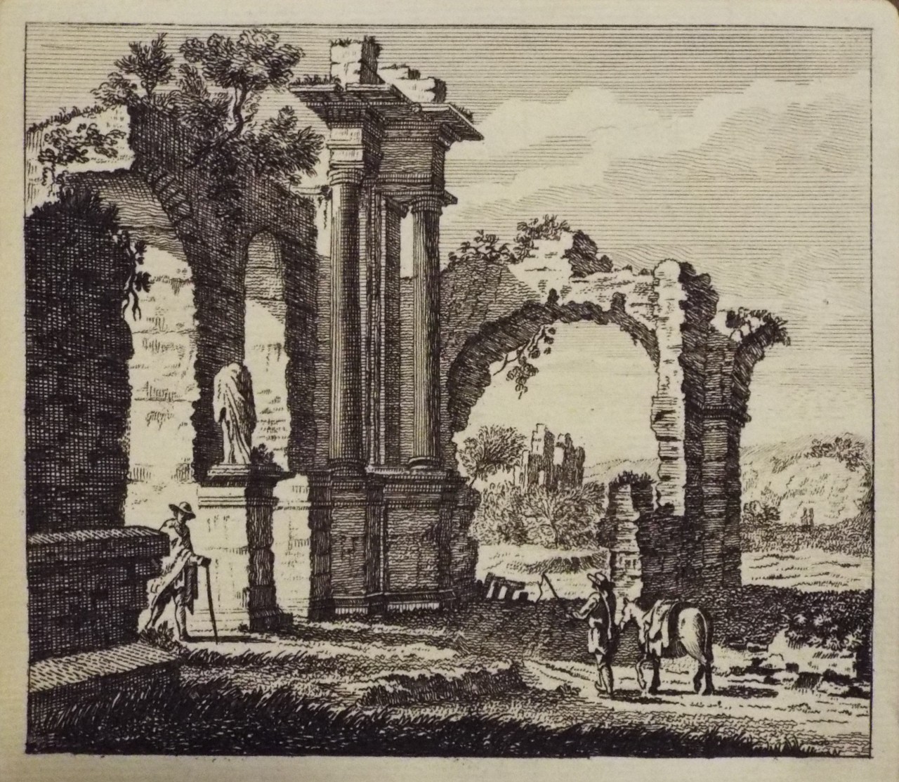 Etching - Classical Ruins