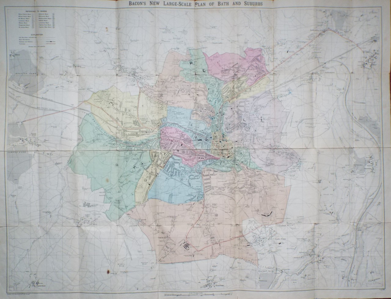 Map of Bath - Bath