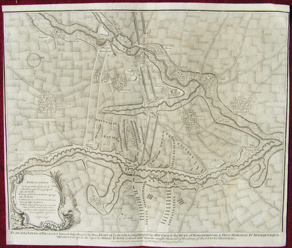 Map of Brabany