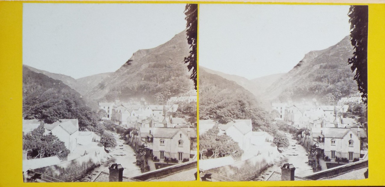 Photograph - Lynmouth from Mars Hill
