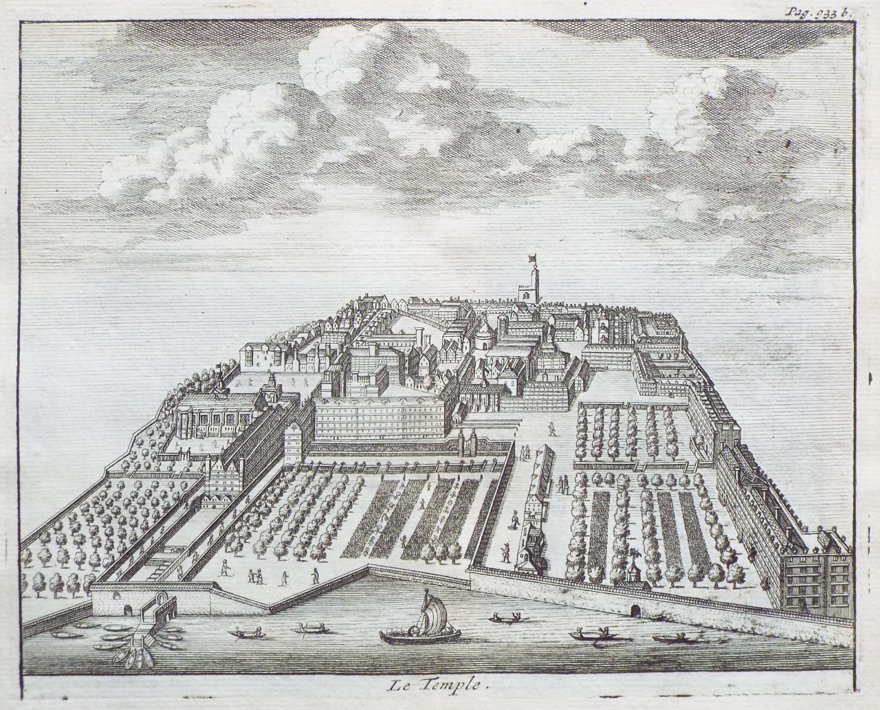 Print - Le Temple.