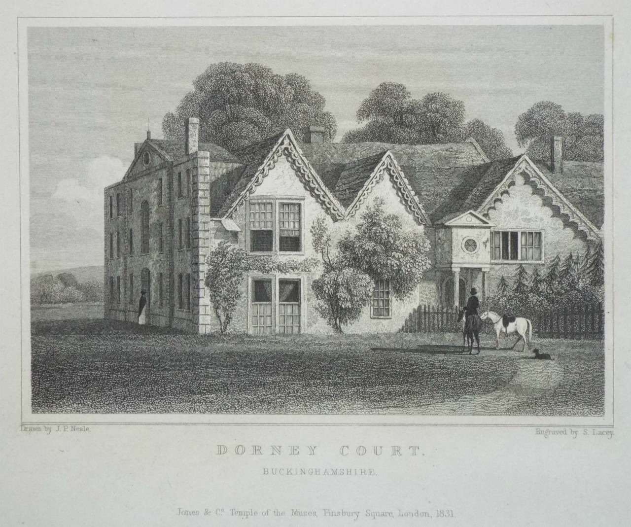 Print - Dorney Court, Buckinghamshire - Lacey