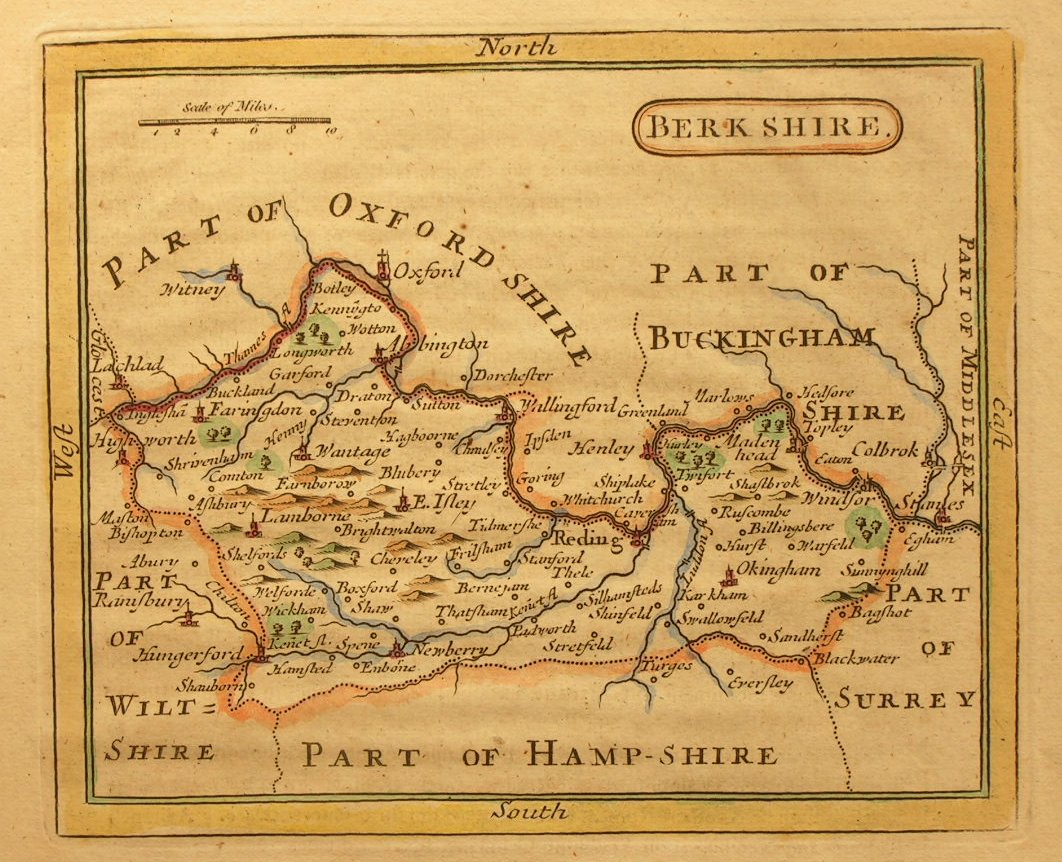 Map of Berkshire - Seller-Grose