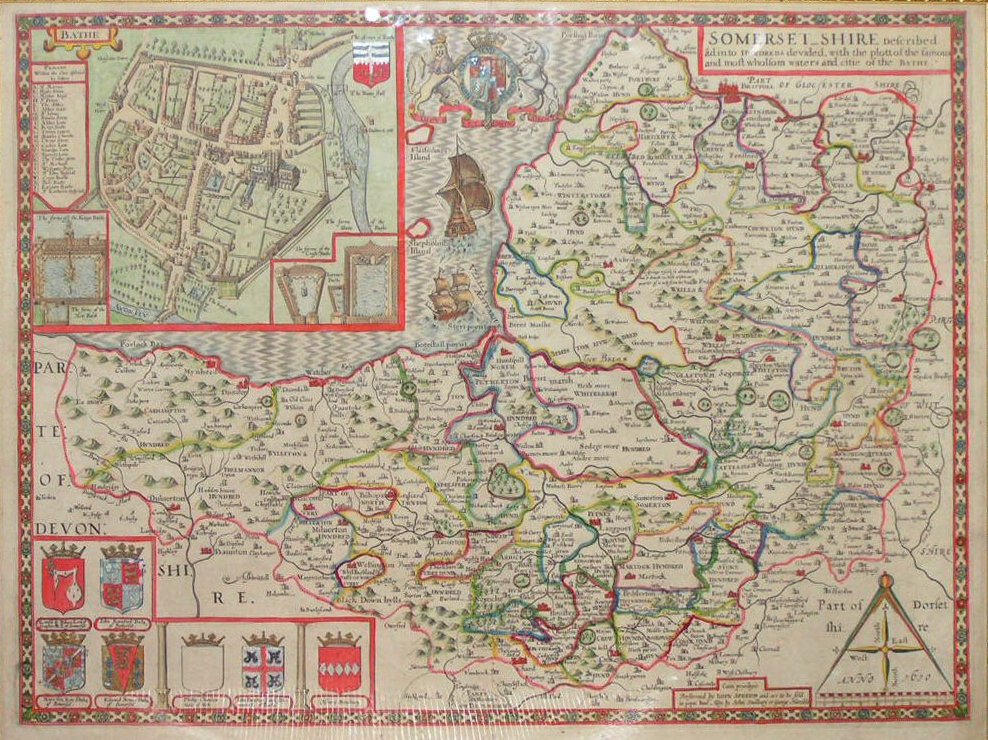 Map of Somerset - Speed