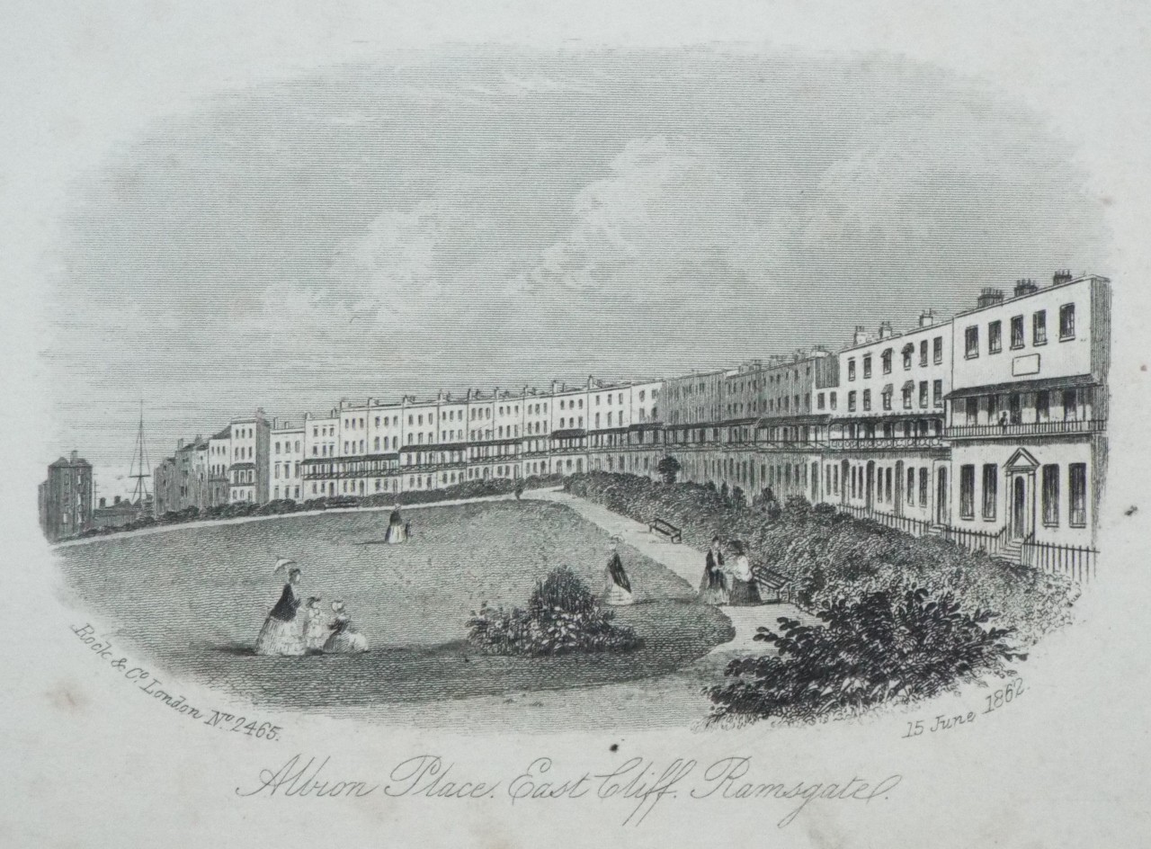 Steel Vignette - Albion Place, East Cliff, Ramsgate. - Rock