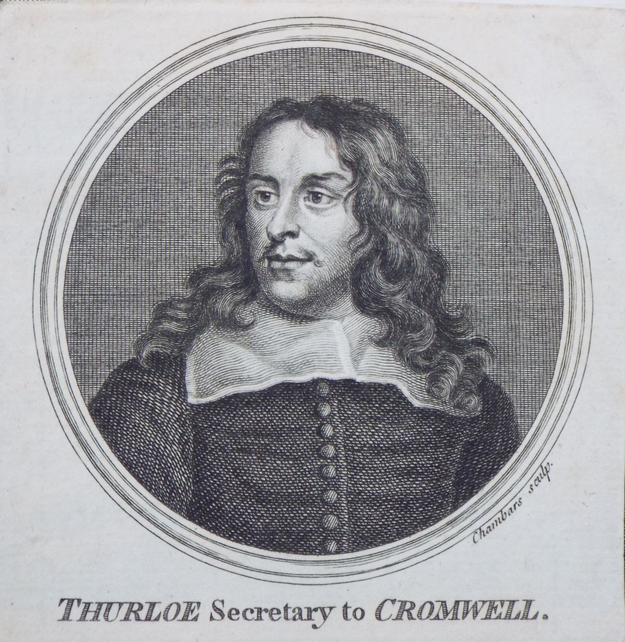 Print - Thurloe Secretary to Cromwell. - 