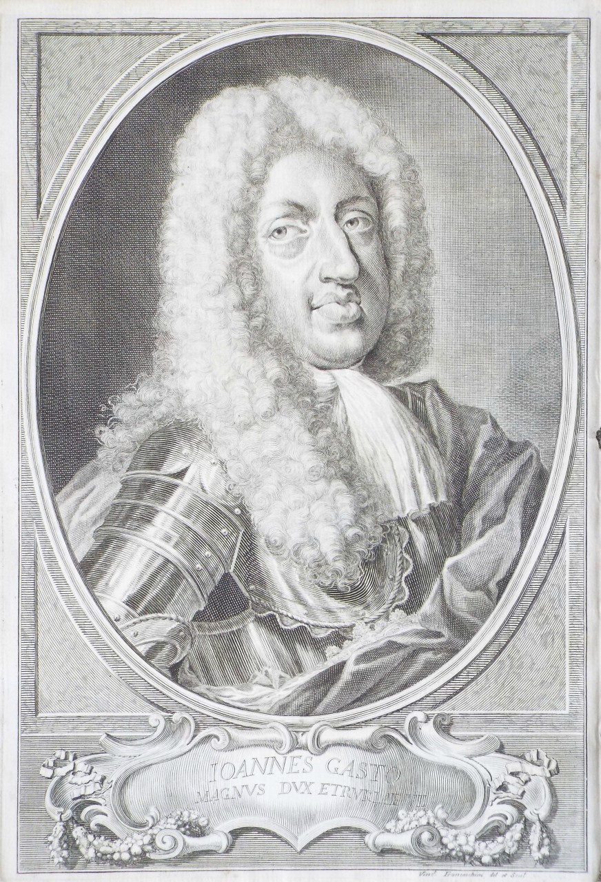 Print - Joannes Gasto Magnus Dux Etruria VII - Franceschini