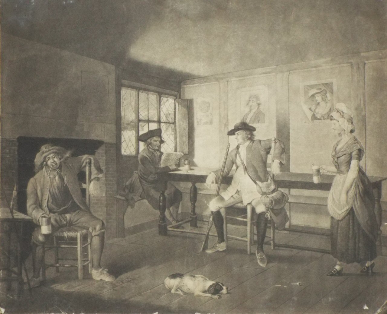 Mezzotint - Sportsman's Hall - Ward