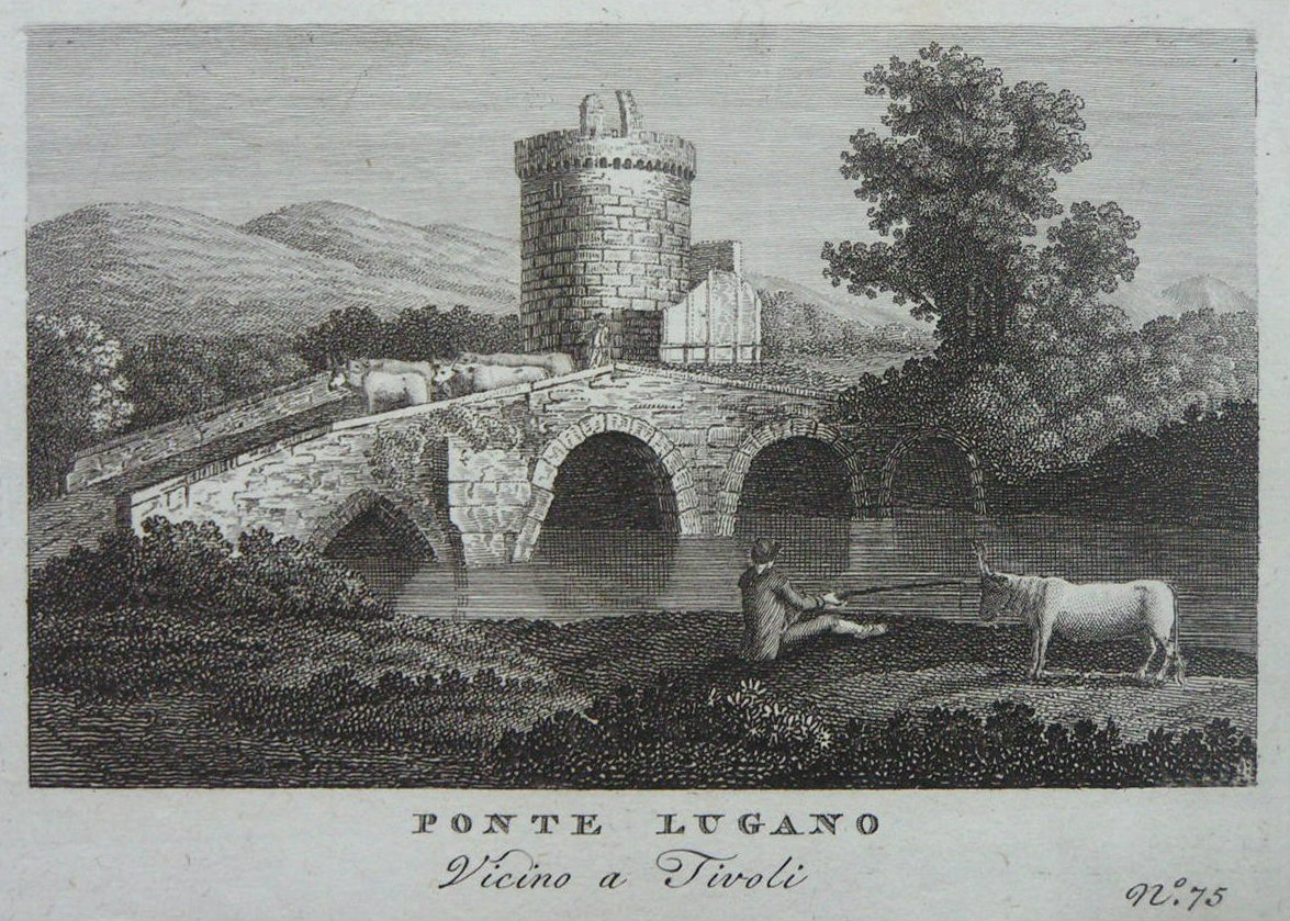 Print - Ponte Lugano Vicino a Tivoli