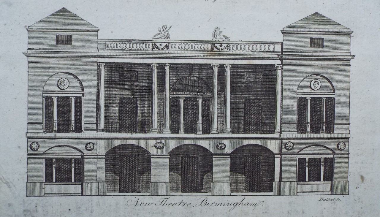 Print - The New Theatre, Birmingham.
