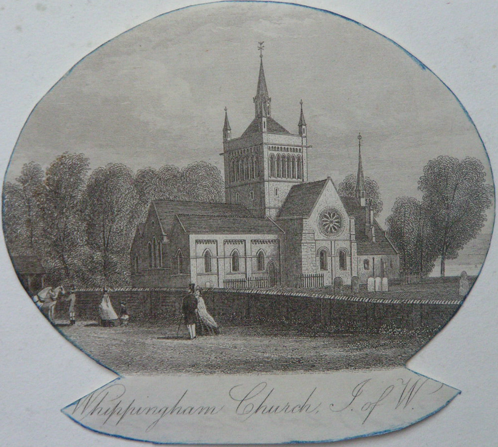 Steel Vignette - Whippingham Church, I. of W.