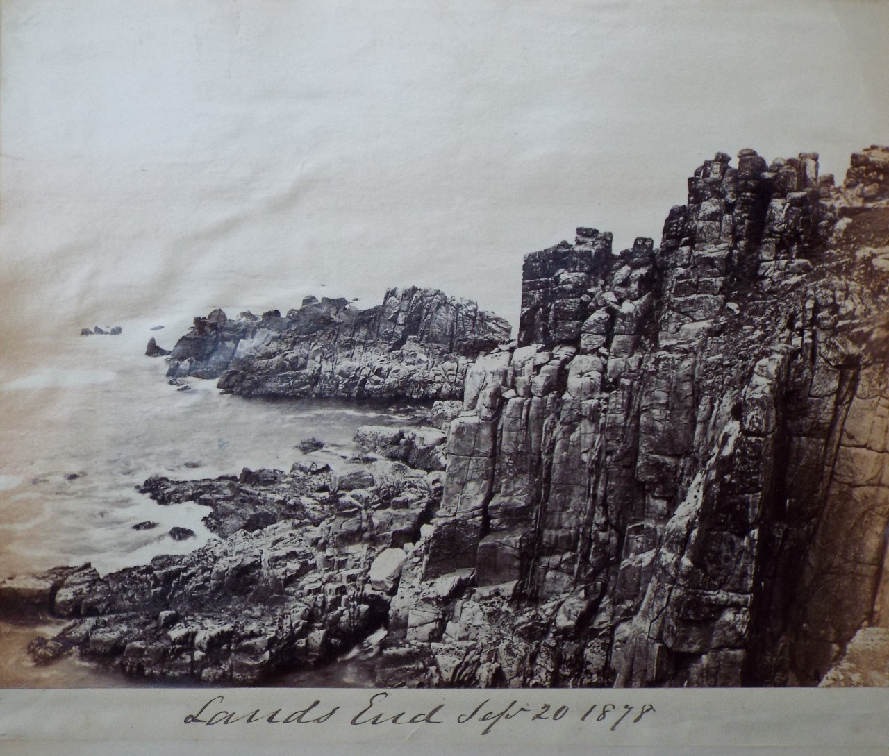 Photograph - Lands End Sep 20 1878