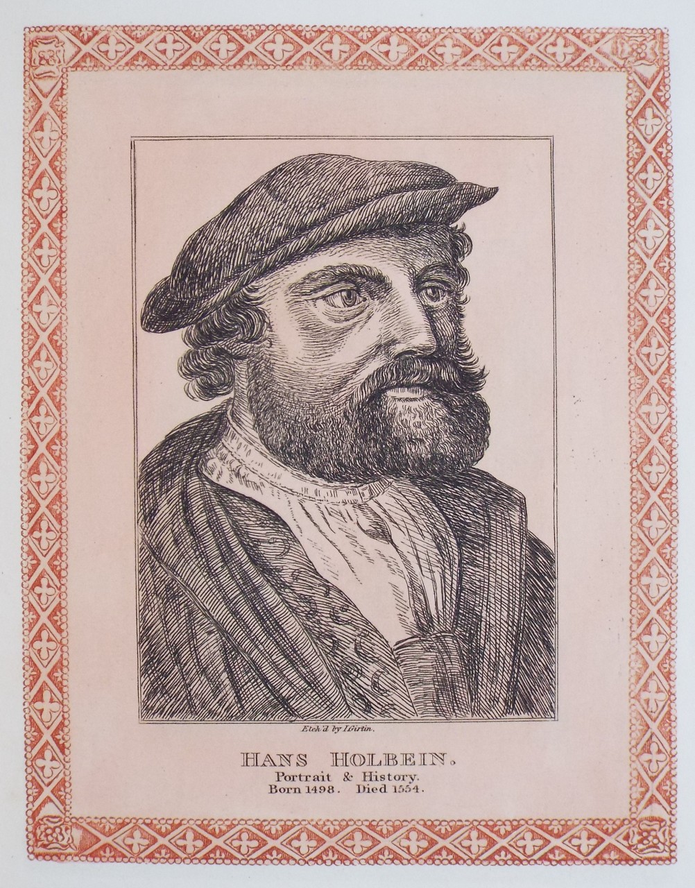 Etching - Hans Holbein - Girtin