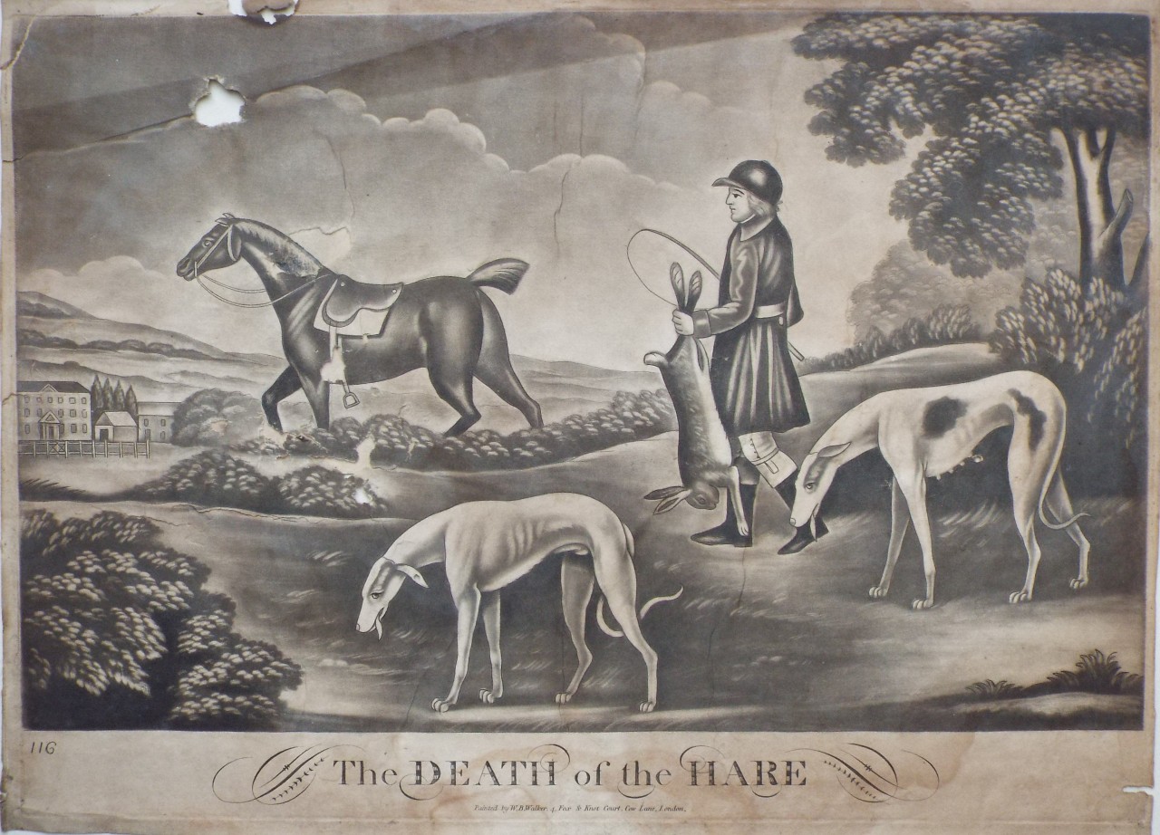 Mezzotint - The Death of the Hare