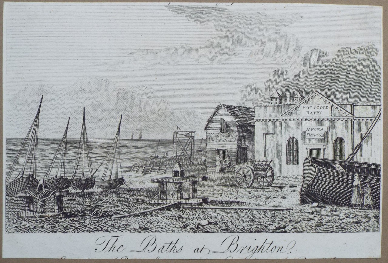 Print - The Baths at Brighton.
