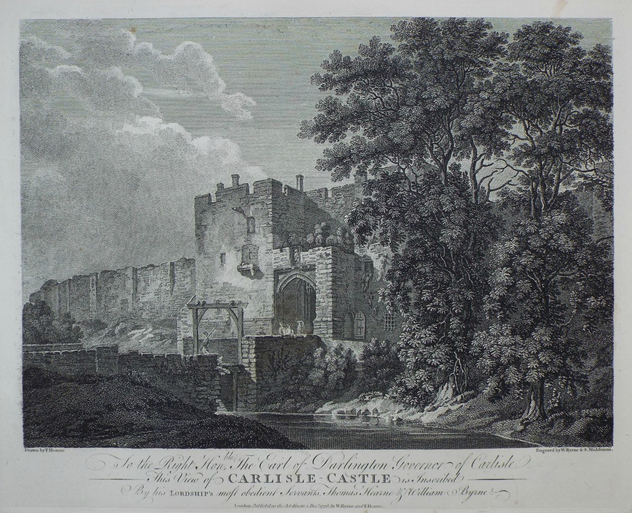 Print - Carlisle Castle - Byrne