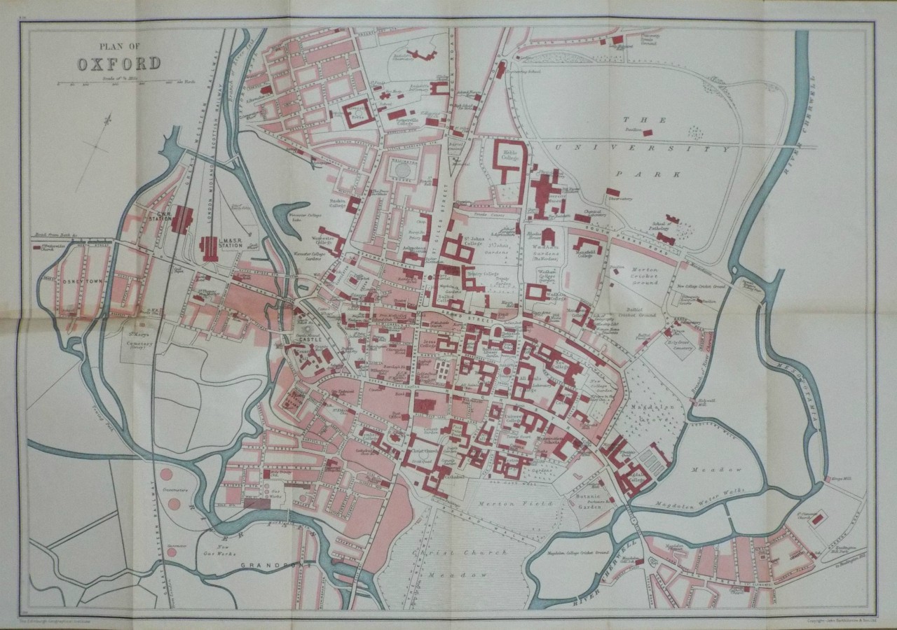 Map of Oxford - Oxford