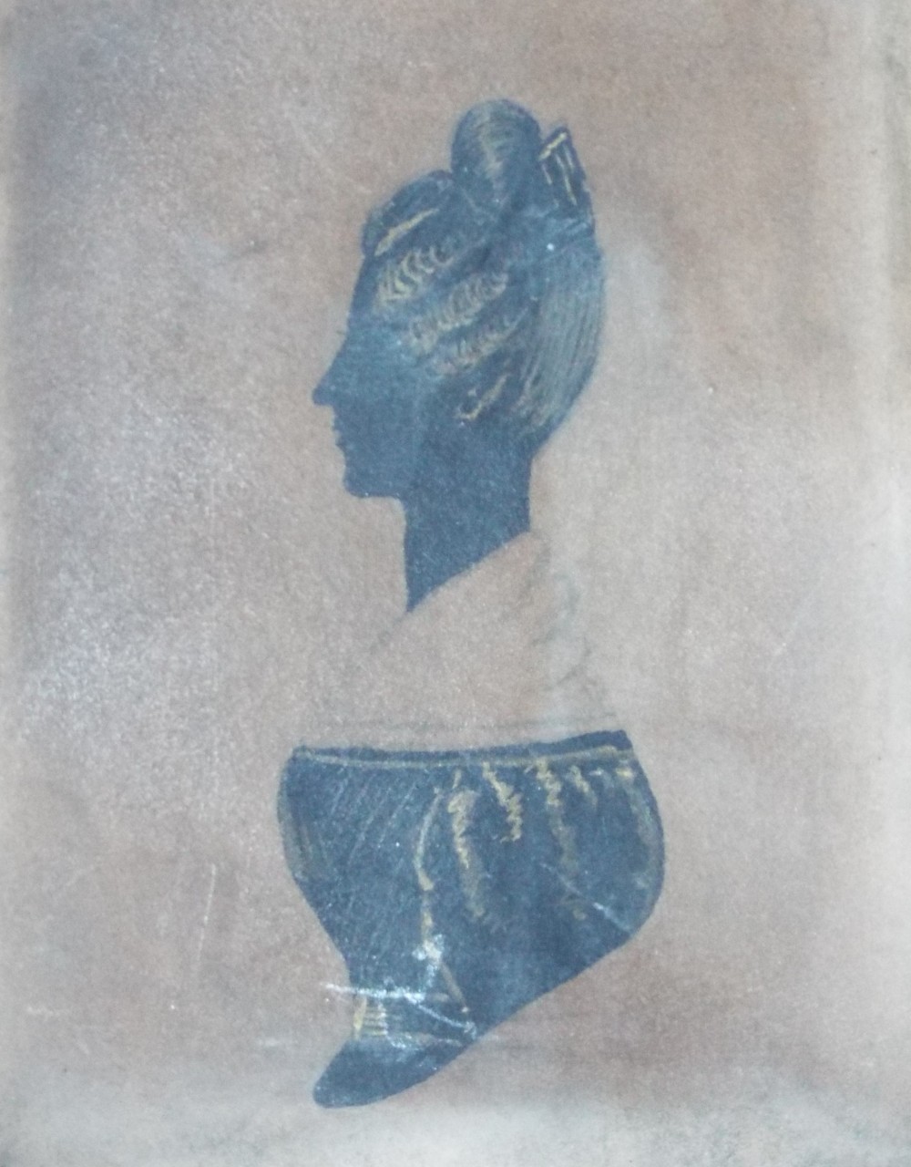 Ink - Silhouette of a woman