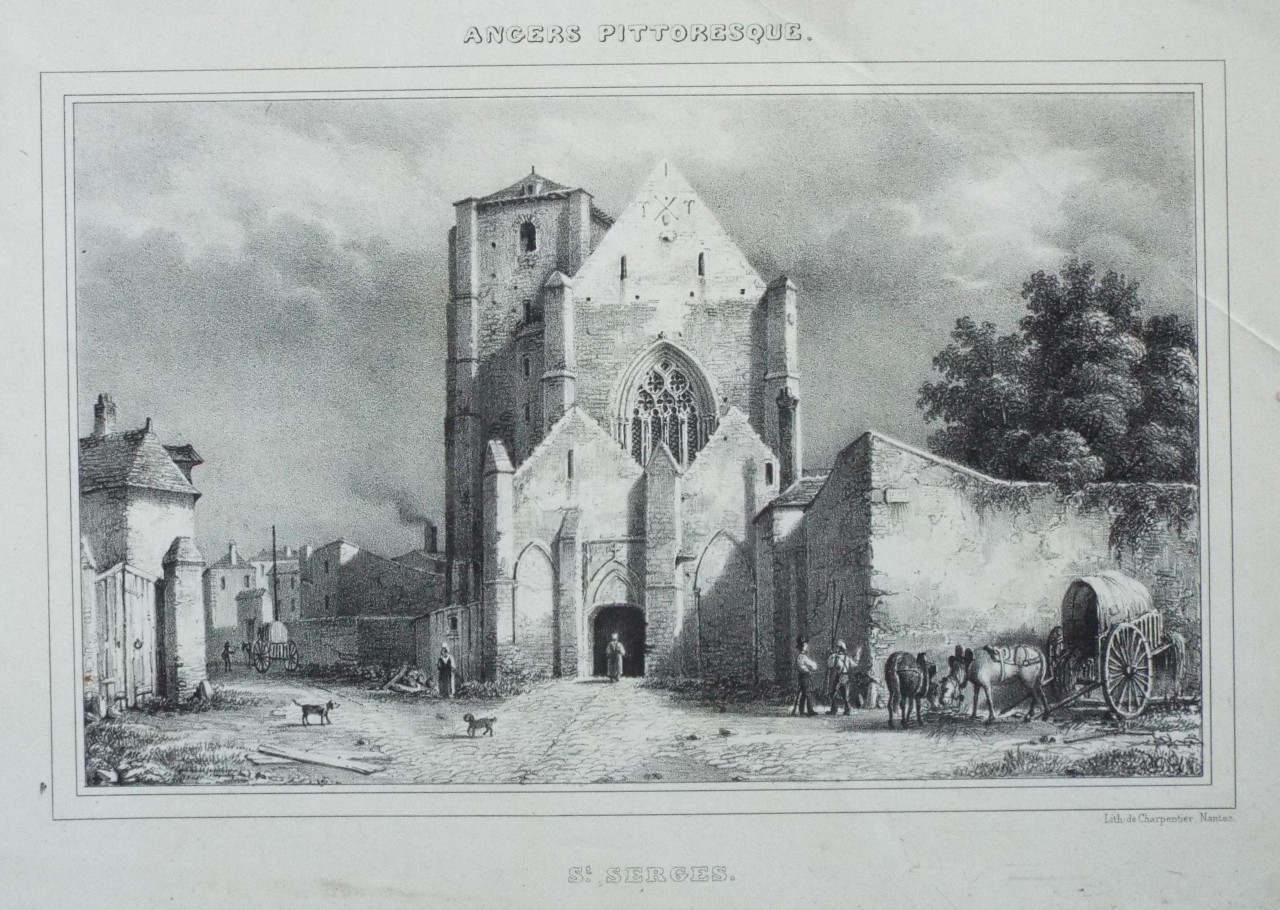 Lithograph - St. Serges.