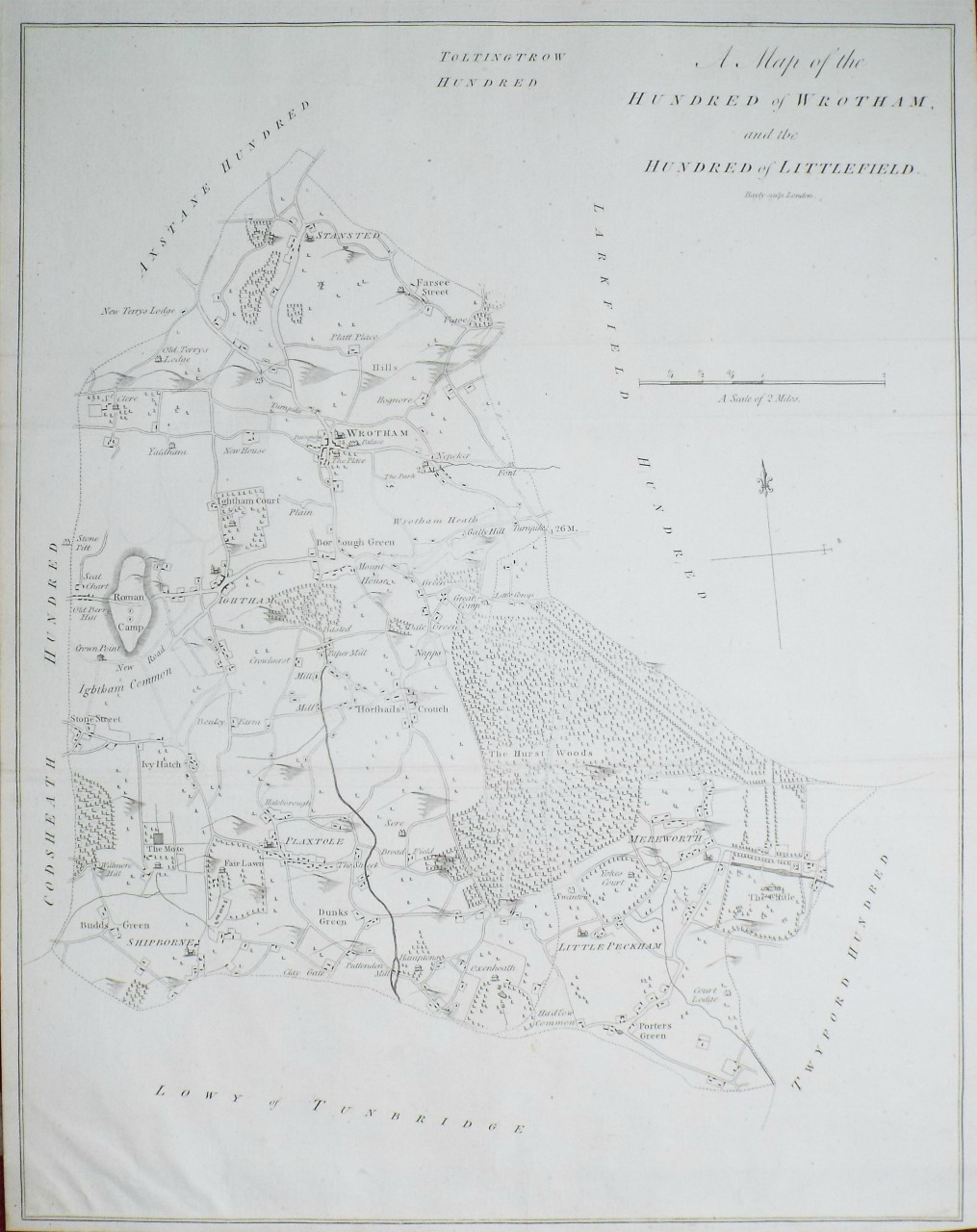 Map of Wrothan and Littlefield