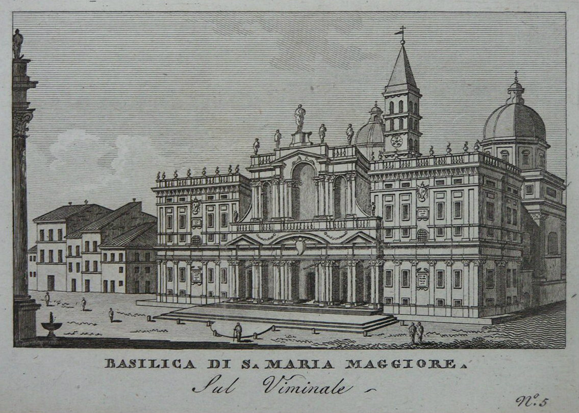 Print - Basilica di S.Maria Maggiore. Sul Viminale