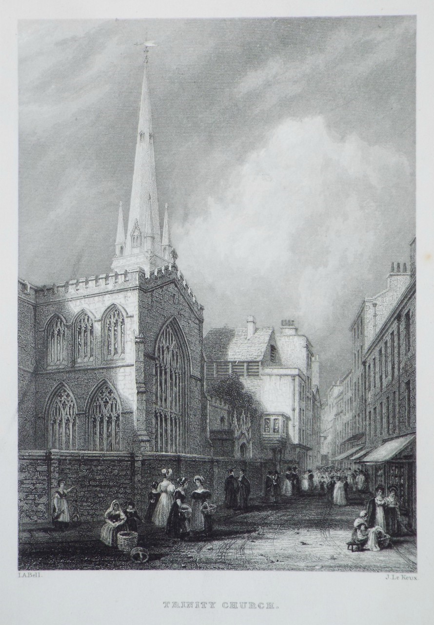 Print - Trinity Church. - Le