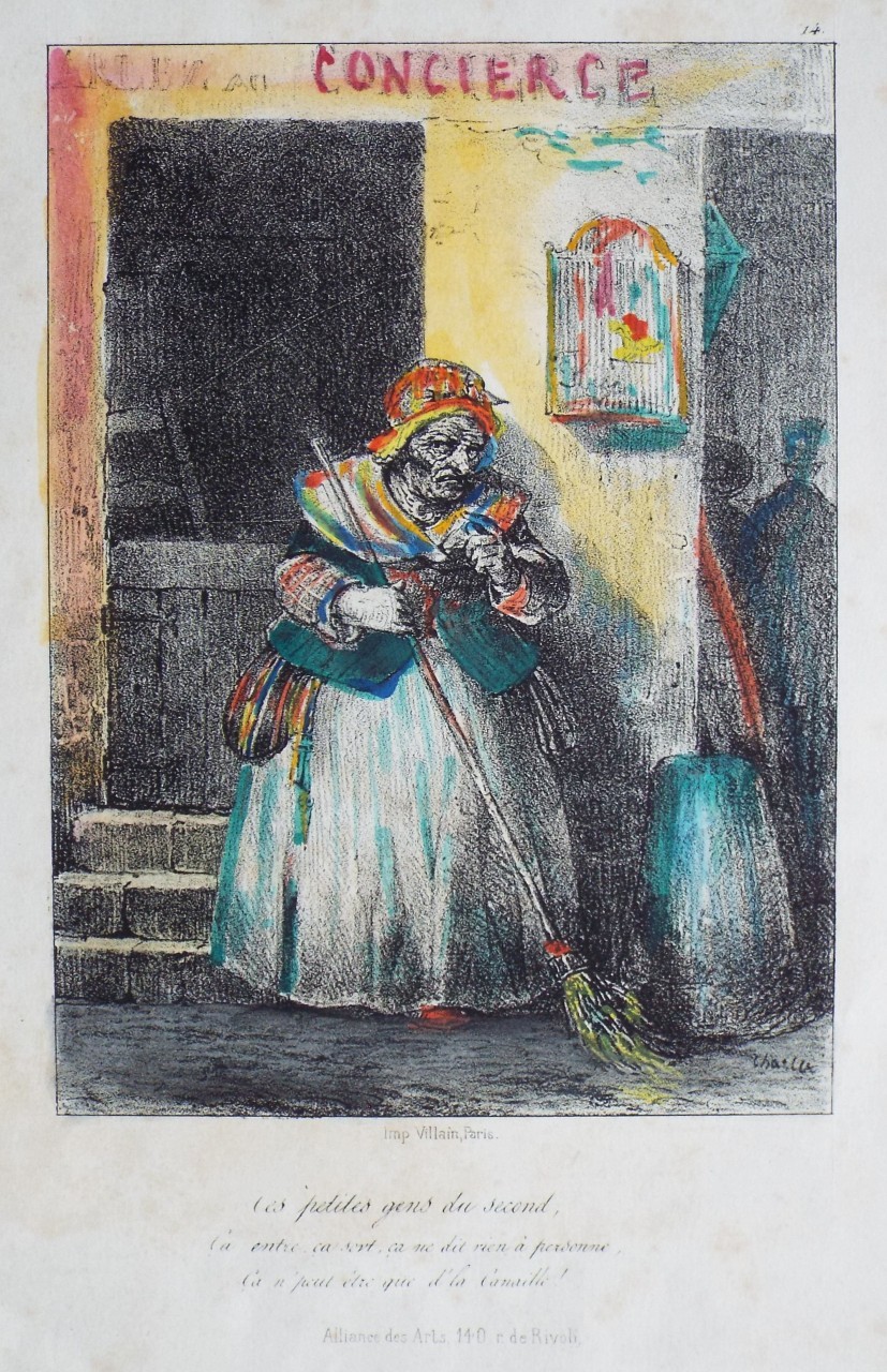 Lithograph - Concierge