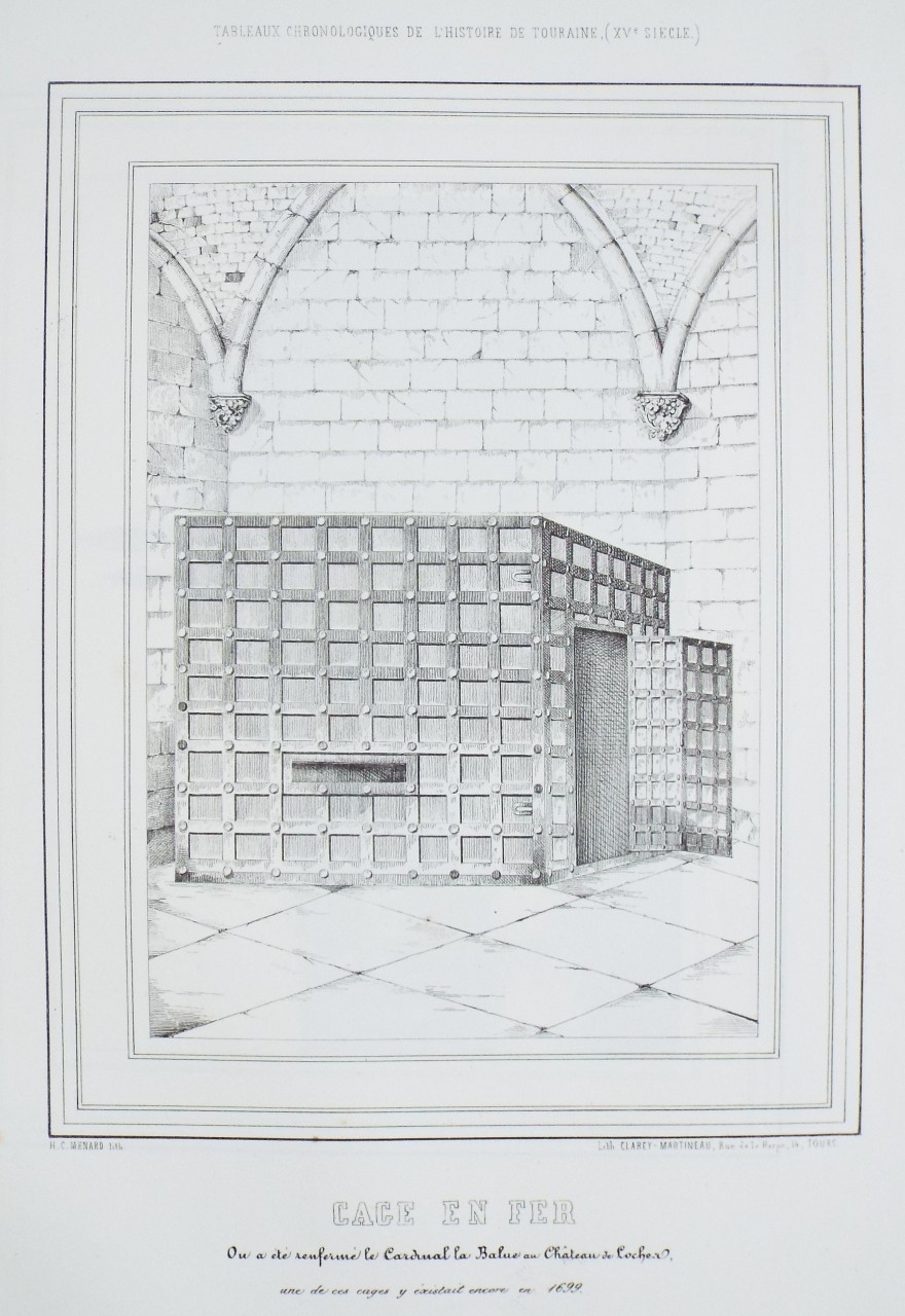 Lithograph - Cage en Fer
