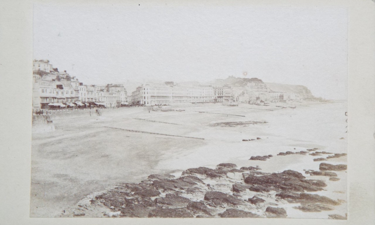 Photograph - Hastings. View from the Pier.