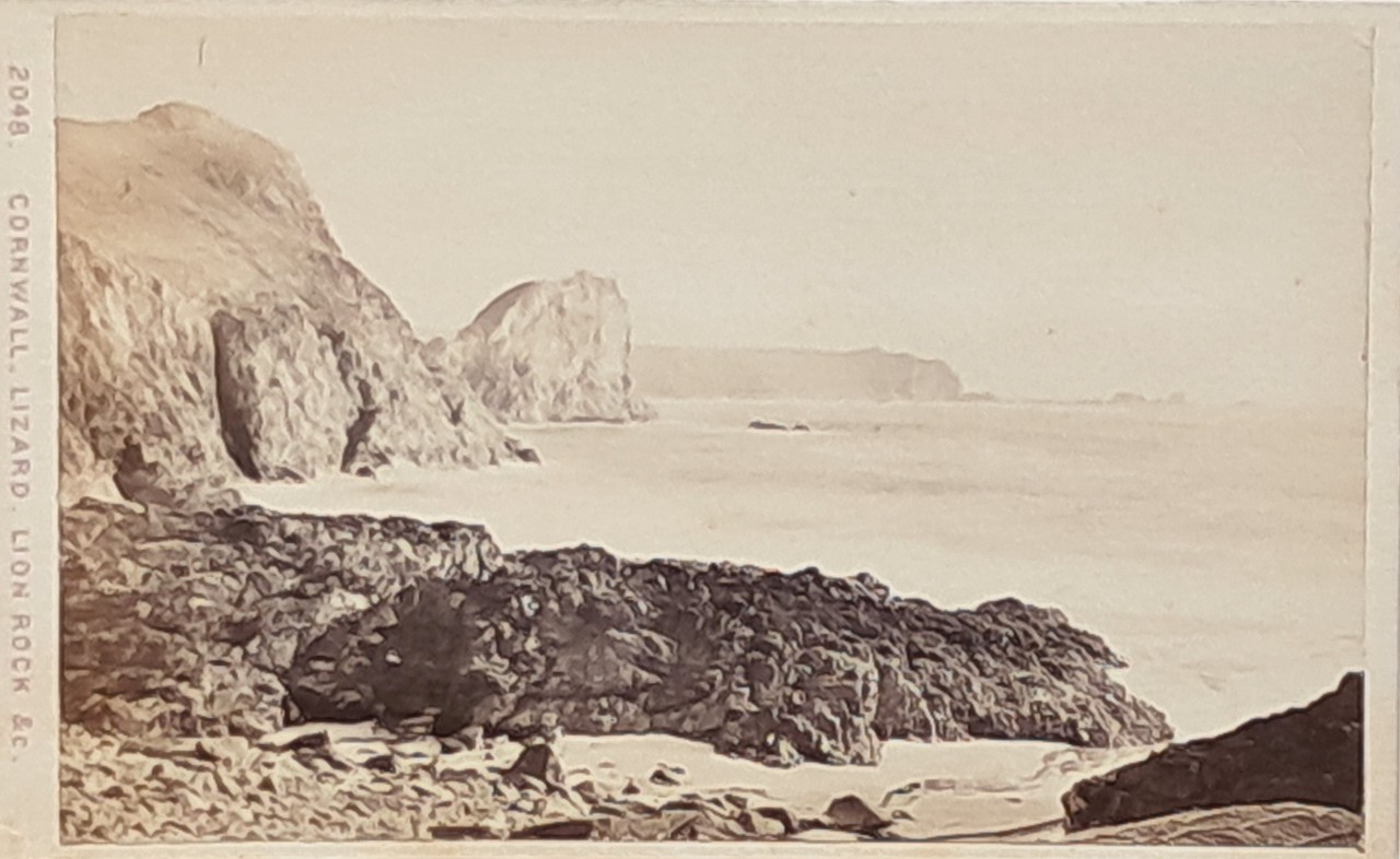 Photograph - Cornwall, Lizard, Lion Rock &c.